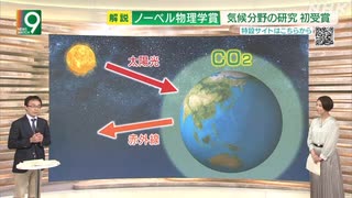 【専門家解説】真鍋淑郎さん ノーベル物理学賞受賞の理由は？