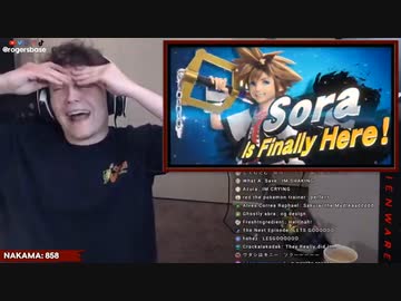 号泣するRogersBase 海外の反応まとめ【スマブラSP】最終DLC「ソラ(キングダムハーツ)」参戦!!!!PV＆ソラのつかいかた【大乱闘スマッシュブラザースSPECIAL】