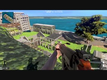～軍艦島でオンライン１対１FPS対戦～　ブラウザゲーム「激突!バトルシップ・アイランド」を開発・完成しました 今回は多対多バトルロワイヤル形式でのプレイサンプル動画 (2021年10月6日の状態)