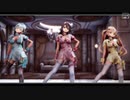 【MMD艦これ】榛名・鈴谷・村雨で「STEP」【ナースVer】