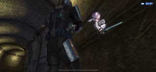 【アクション対魔忍】神奈月空(声:成海瑠奈)初登場シーン