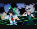 【東方MMD】お空＆妖夢でSweet Devil Live ver