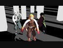 【鬼滅のMMD】イケメン男子柱３人でECHO：煉獄杏寿郎、不死川実弥、冨岡義勇