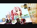 【211010】【劣等上等】Tda式 重音テト 弱音ハク kimono style【ray】【フルHD】