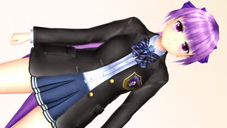 【東方MMD】ポニテ超ミニスカ制服パチュリーのドーナツホール
