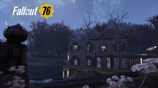 【Fallout76】人狼ゆかりの終末サバイバル：part8 ハロウィンなのでキャンプホテルアルファを幽霊屋敷にリフォームしますよ！　(結月ゆかり実況)