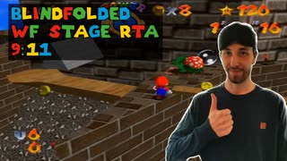 目隠しRTA マリオ64 -  WF Stage RTA in 9:11 【ワンステージRTA】