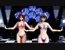 【東方MMD】咲夜と美鈴で「Red velvet - Peek A Boo」1080P