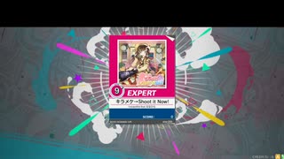 譜面確認用　キラメケ→Shoot it Now!  EXPERT[Lv.9+][CHUNITHM外部出力]