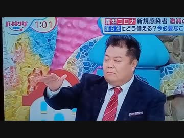 テレビで脱コロナが進む　が・・・