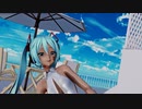 【Ray-mmd】つみ式ミクさんが水上カッフェテリアでG4L