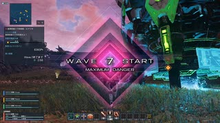 【PSO2NGS】 資源採掘リグ防衛戦：エアリオ 全Wave 通常戦闘.Ver(1～8)メドレー（Mining Rig Defense_Aelio All Wave 1-8)【戦闘BGM】