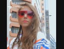 欧米ヒップホップ ファッション サングラスかっこいいメガネフレーム一体型めがねオシャレ未来感ビッグフレーム男女ツーブリッジ眼鏡コーデ大きいサングラス カラーレンズ レッド ピンク