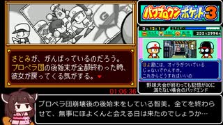 【RTA】パワプロクンポケット３　能力オールMAX、仲間”ほぼ”全回収、ヒナコ智美グッドエンドチャート  01:06:36（参考記録）part3/3（後編）