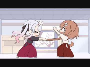 【手描き】あやめの不意打ちに見事に引っかかるころね