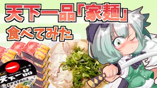 【東方グルメ劇場】「天下一品の家麺を食べてみた」フランとこいしのゆっくりグルメニュース