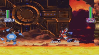 【マグマード・ドラグーンステージ】ロックマンX4 エックス編 アルティメットアーマー【ノーダメージ】