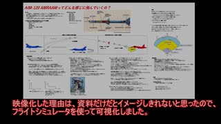 【VOICEROID解説】フラシムでイメージ！AIM-120 AMRAAMの飛び方