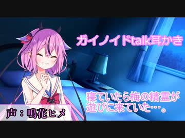 【ガイノイドtalk耳かき博多弁ver】寝ていたら梅の精霊が遊びに来ていた…。鳴花ヒメ編【ASMR】