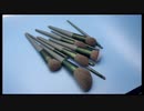 Makeup brush set