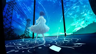 【がなってカスカスになったshinoだす。】が夜水を歩く　/しろくま。　を歌ってみた。