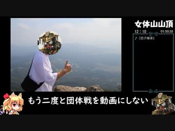 【リアル登山アタック】筑波山＊白雲橋コース【団体戦】1：50：38
