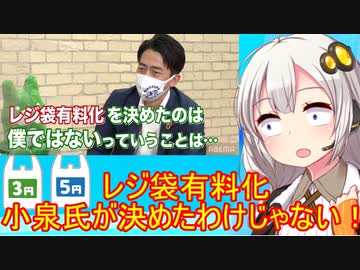 【朗報】レジ袋有料化を決めたのは小泉進次郎氏ではなかった！