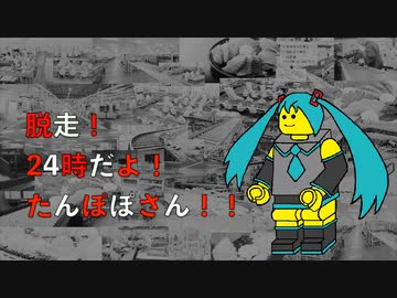 【初音ミク】脱走！24時だよ！たんぽぽさん！！【オリジナル】