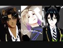 【MMDツイステ】アイドルな3人で7