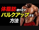 体脂肪を増やさずにバルクアップするために食べて良いものと悪いもの【ビーレジェンド プロテイン】