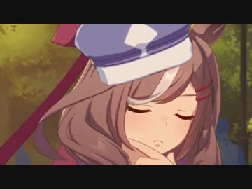 帽子の穴をのぞかせて