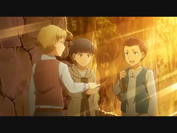 異世界食堂２　第3話　「ハンバーガー」　「ギュウスジカレー」