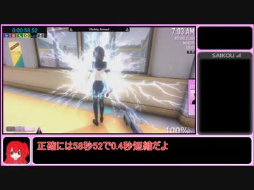 ヤンデレシミュレーター アヤノ感電RTA(1分(58秒52))+α