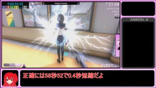ヤンデレシミュレーター アヤノ感電RTA(1分(58秒52))+α