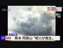 火山噴火情報記録　熊本県　阿蘇山中岳　2021年10月20日