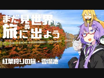 【第二回手抜き祭】まだ見ぬ世界に旅に出よう！ Record：EX　紅葉狩りの旅・長野県／雲場池