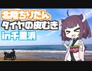 【東北きりたん車載】北陸ちりたん、タイヤの皮むきin千里浜