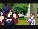 【MMDウマ娘】次に来るのがカフェだと知らずにカワプリを天井するトレーナー