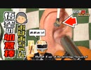 【閲覧注意ASMR】耳介からたっぷり取れるおばあちゃんの耳シリーズ/悟空の如意棒編/本物の耳かき音 _Real Ear Cleaning Sound _SONYマイクECM-CS3