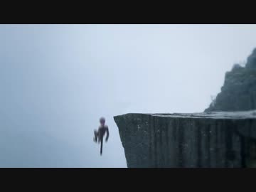 コミカルに落ちる剣持