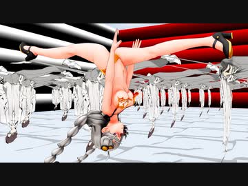 【MMD】【第二回手抜き祭】水着な紲星あかりちゃんと100人のタカハシによる某CM運動