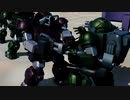 【MMDロボ】『装甲騎兵ボトムズ異伝　code-M』第三話追撃戦後編【めんぼう式】