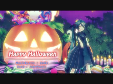 【MMD】【初音ミク】Happy Halloween[Sour式ミク改変Vampire-miku]