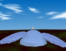 【羽スライム】ＭＭＤで遊んでみた【飛翔】