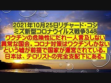 【2021年10月25日：リチャード・コシミズ  Internet 講演（ 改良版 ）】
