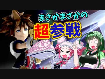 【スマブラSP】衝撃超参戦キングダムハーツからソラ参戦