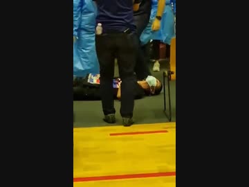 タイのワク●ン接種会場