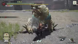 【MHRise】ジンオウガ 青いヒーローの頼れる相棒！ 片手剣  TA wiki rules 2'40"46 / Zinogre SnS TA wiki rules【エストレモ＝ダオラ／穿ち斬り】