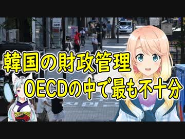 【韓国の反応】韓国の財政管理がOECDの中で最も不十分という分析に韓国さんが発狂【世界の〇〇にゅーす】