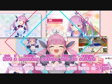 【ニコカラHD】aqua iro palette【湊あくあ/ホロライブ2期生】【On vocal】